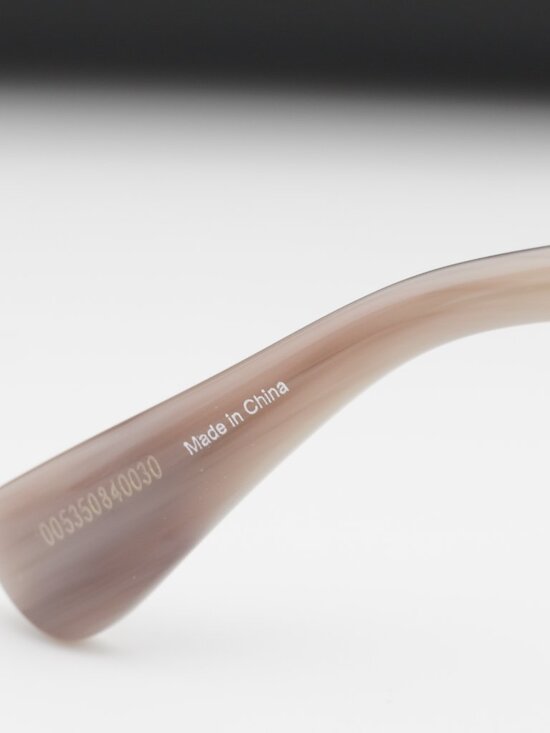 Max Mara GLIMPSE6 MM0098 60Z Butterfly Sunglasses - Beige / Violet main image 8